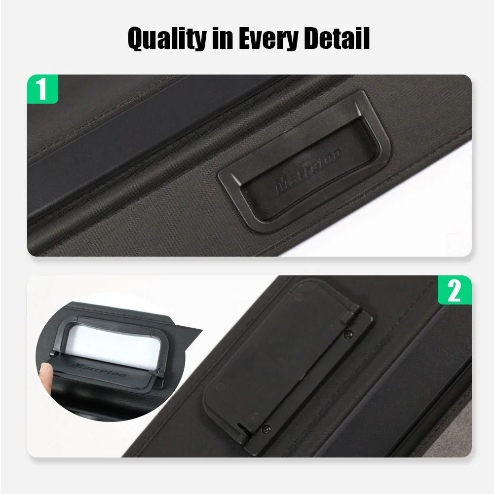 Top-Ranking Auto Parts for Jeep Grand Cherokee L 2021 2022 2023 Retractable Cargo Cover Rear Trunk Tonneau Privacy Shade